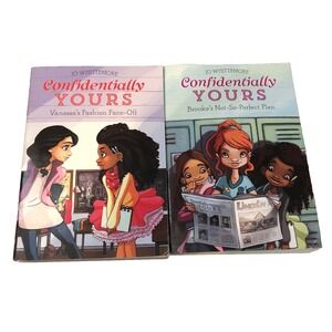 Confidentially Yours Books by Jo‎ Whittemore Lot of 2 Paperback Drama Fiction